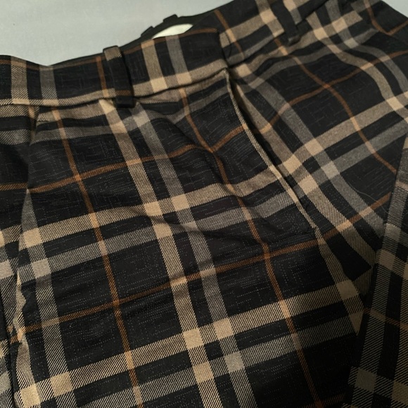H&M plaid fitted chino pants - Picture 6 of 6